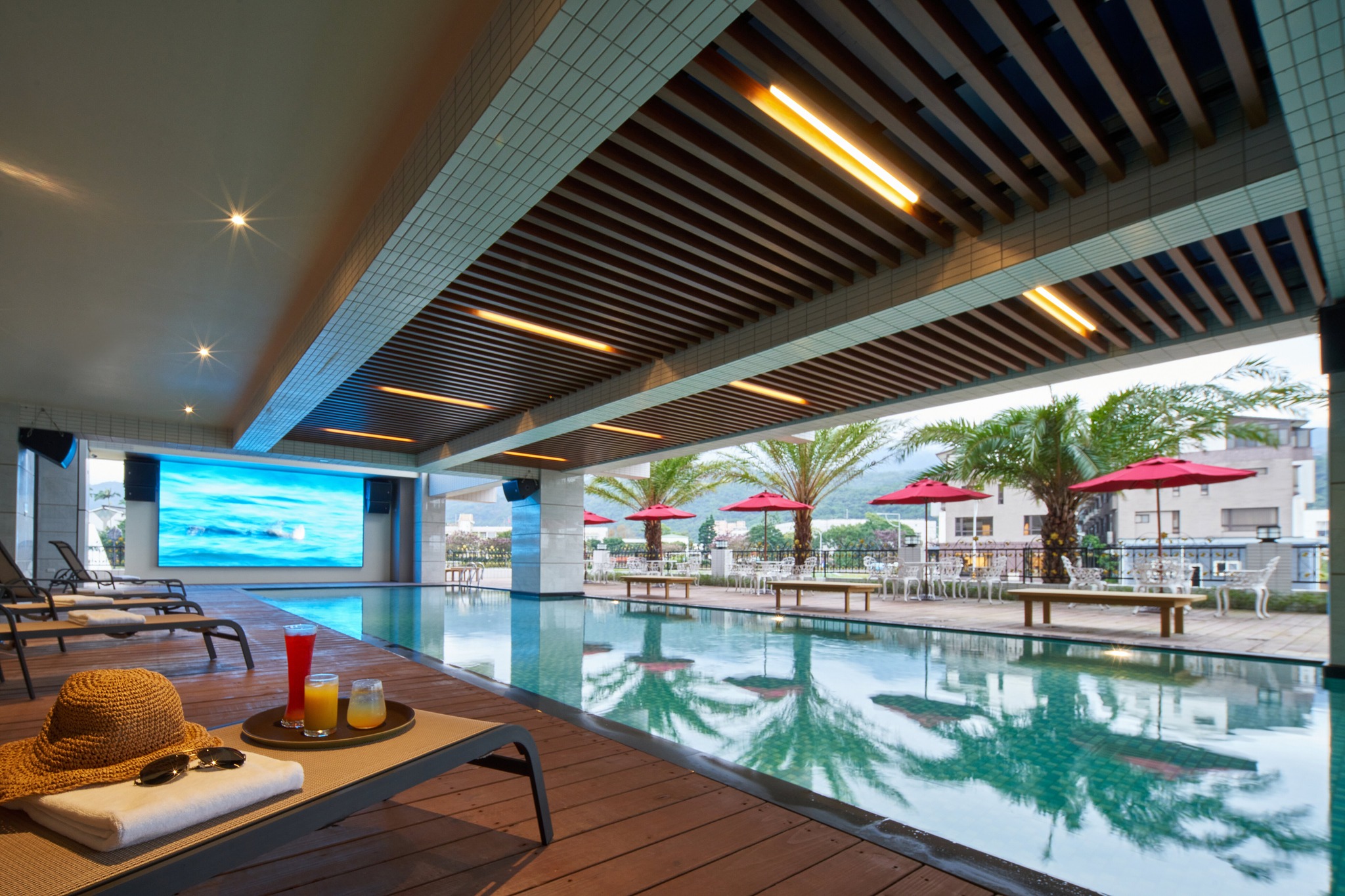蘭陽烏石港海景酒店游泳池