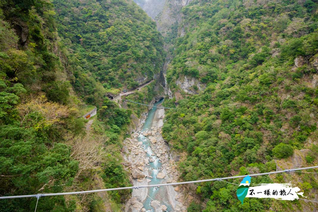 花蓮太魯閣景點-山月吊橋