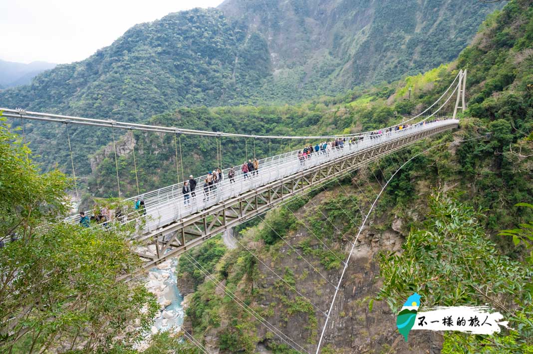 花蓮太魯閣景點-山月吊橋