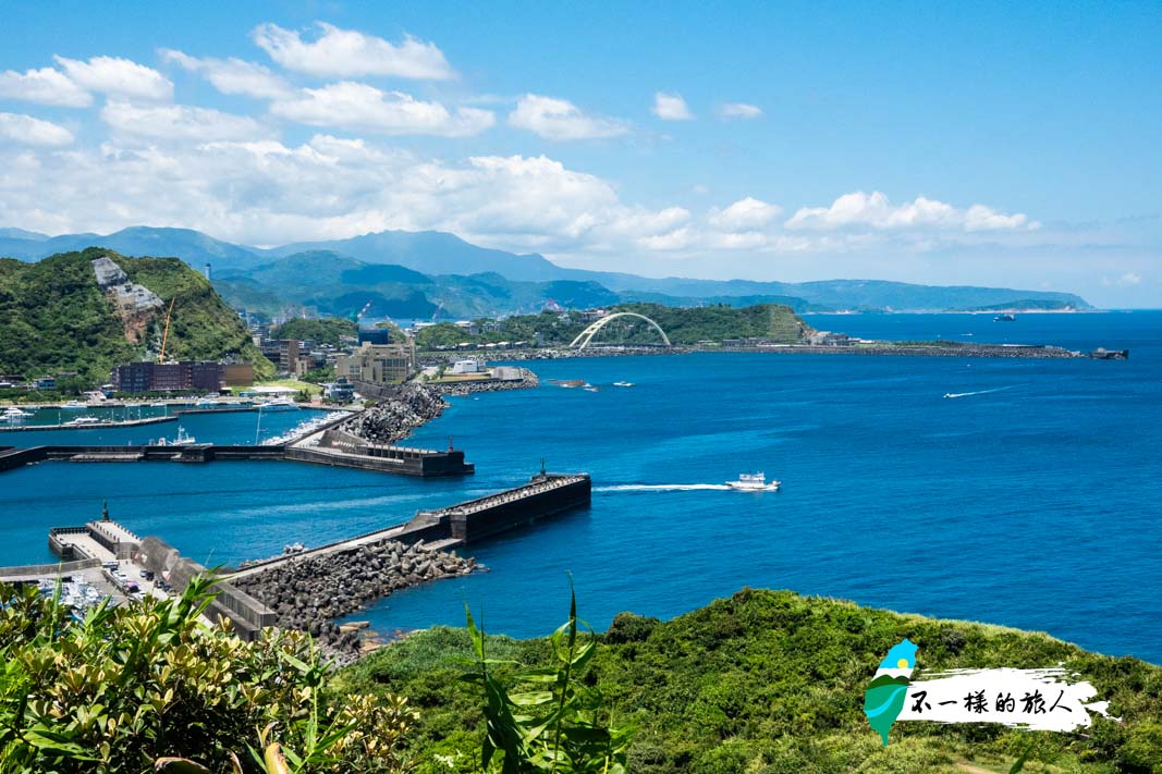 基隆忘幽谷步道遠眺八斗子漁港