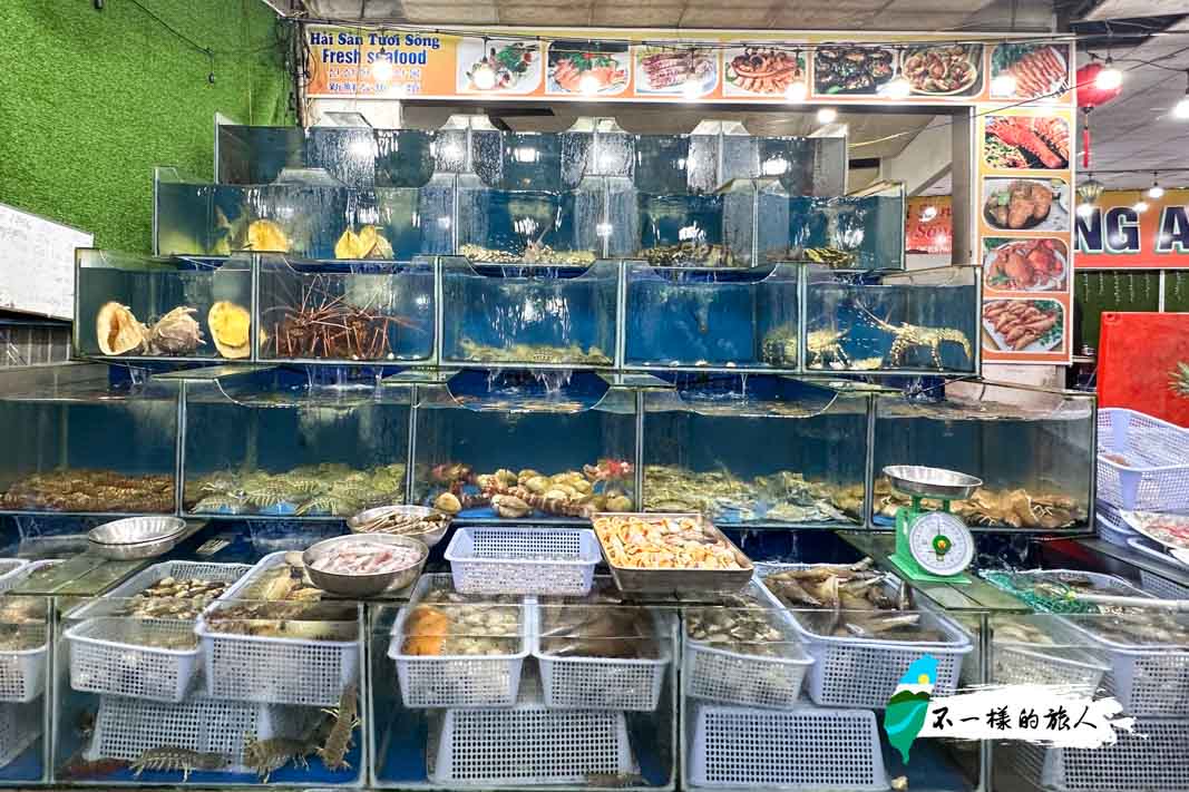 富國島陽東夜市-海鮮大排擋