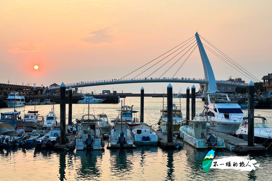 漁人碼頭夕陽