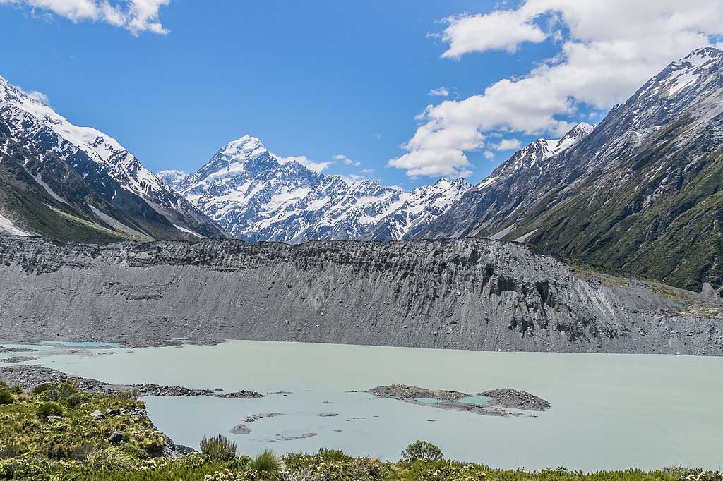紐西蘭庫克山啄羊鸚鵡角步道（Kea Point Track）觀景台景色