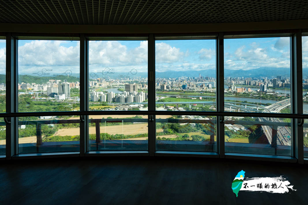 北投焚化爐觀景台-台北市景