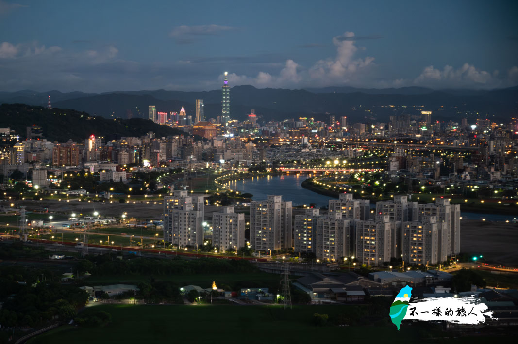 北投焚化爐觀景台-夜景