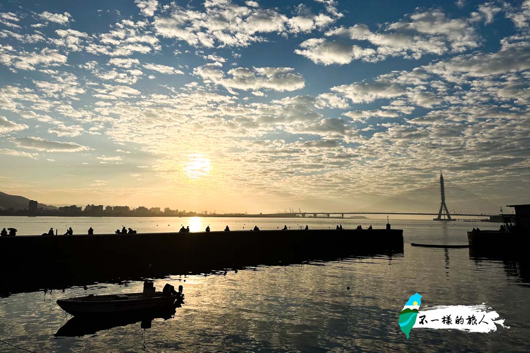淡水夕陽秘境-滬尾漁港
