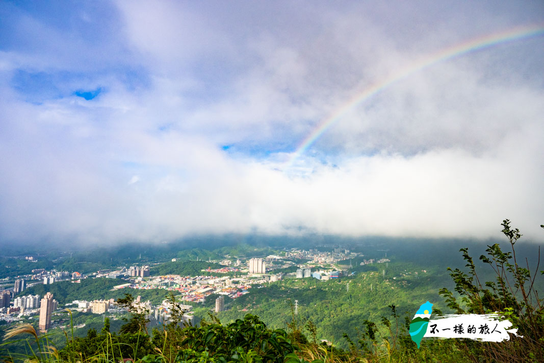 汐止聖德宮周邊景點-大尖山步道景色