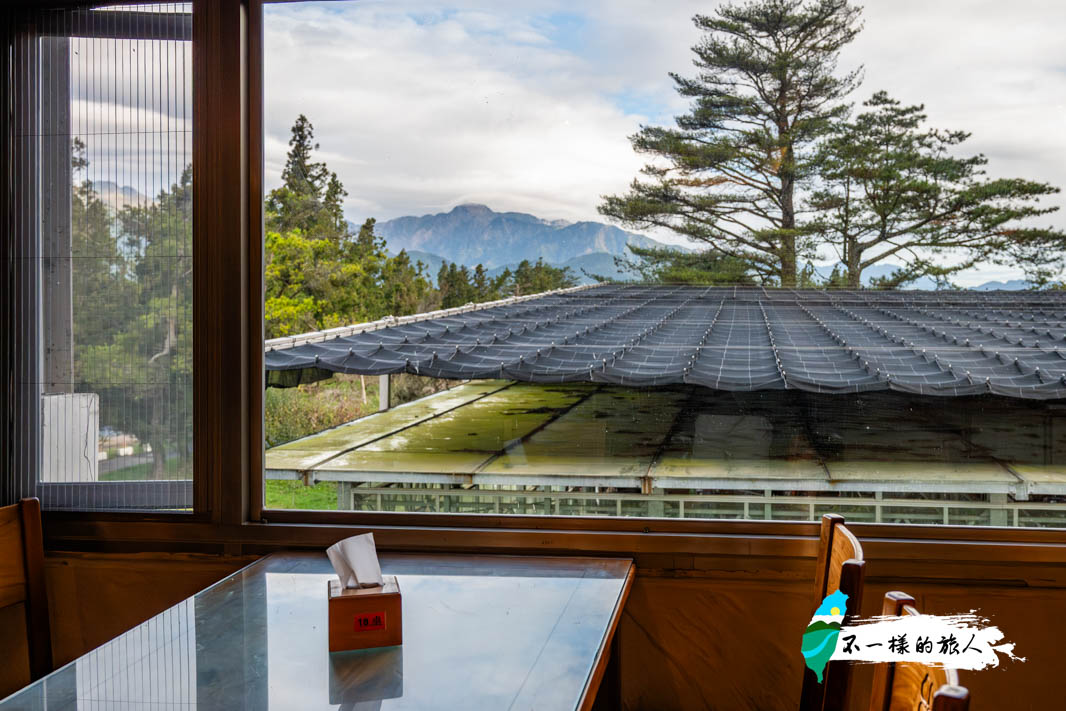 福壽山農場國民賓館餐廳景色