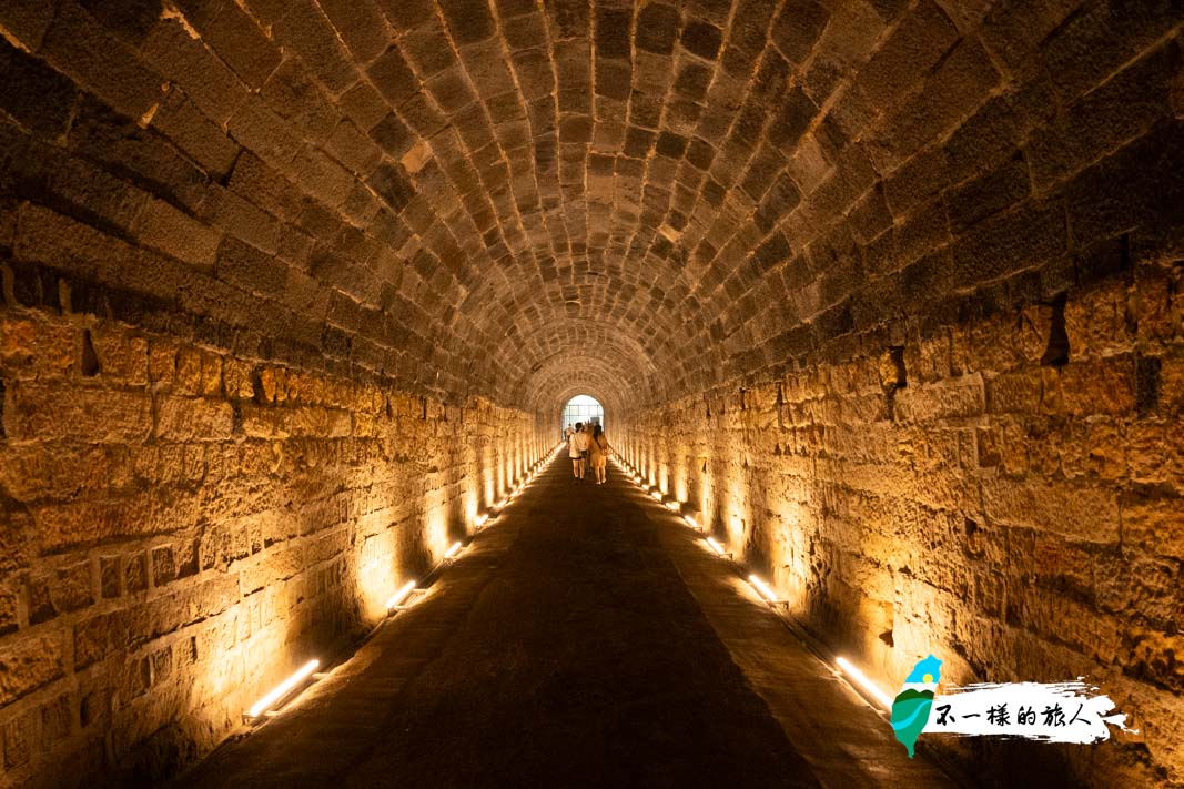 劉銘傳隧道內部